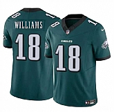 Men & Women & Youth Philadelphia Eagles #18 Avery Williams Green 2024 New F.U.S.E. Vapor Untouchable Limited Stitched Jersey,baseball caps,new era cap wholesale,wholesale hats